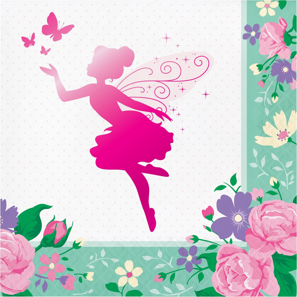 Fairy Party Napkins - Stesha Party