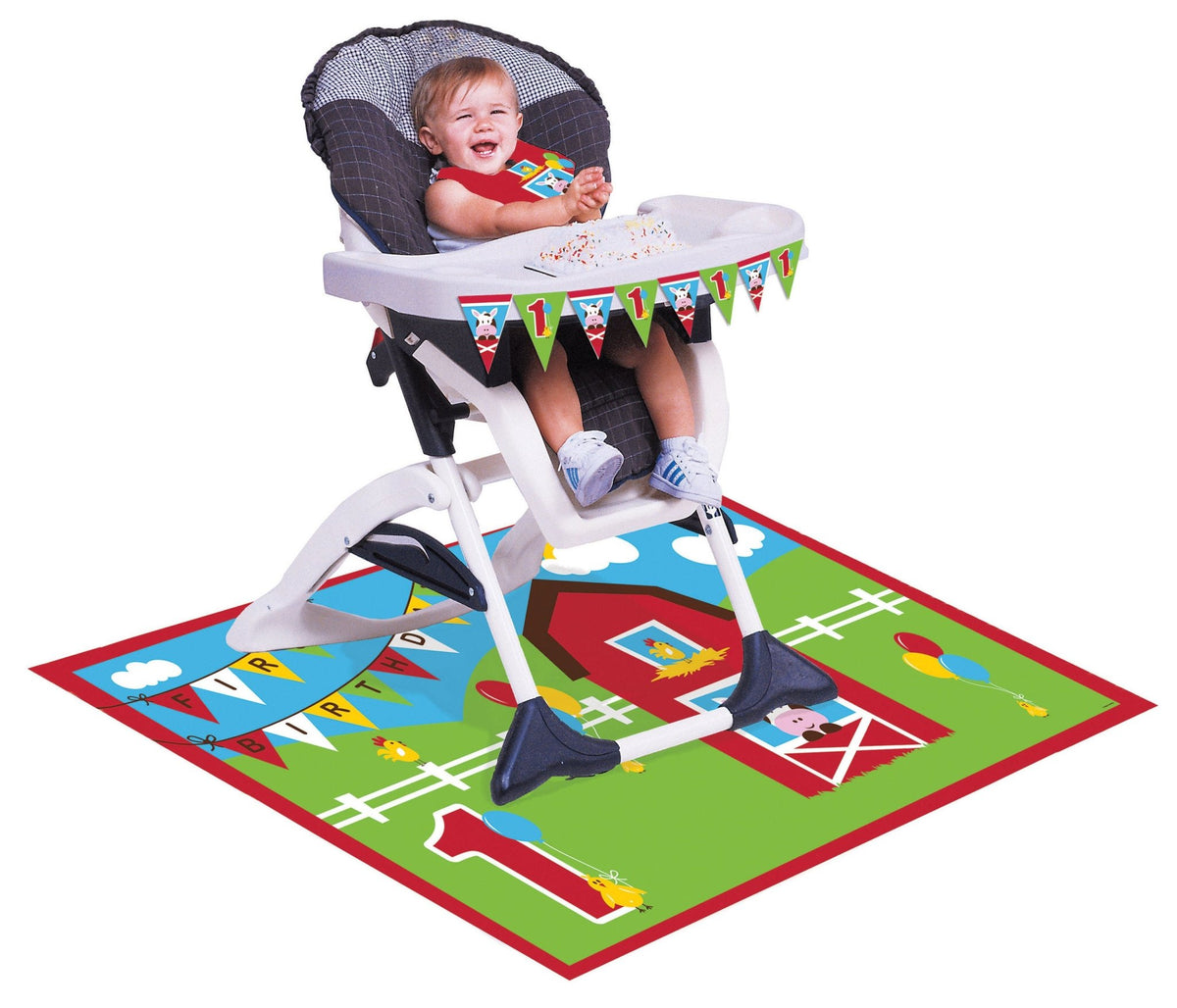 Farm High Chair Banner Kit - Stesha Party