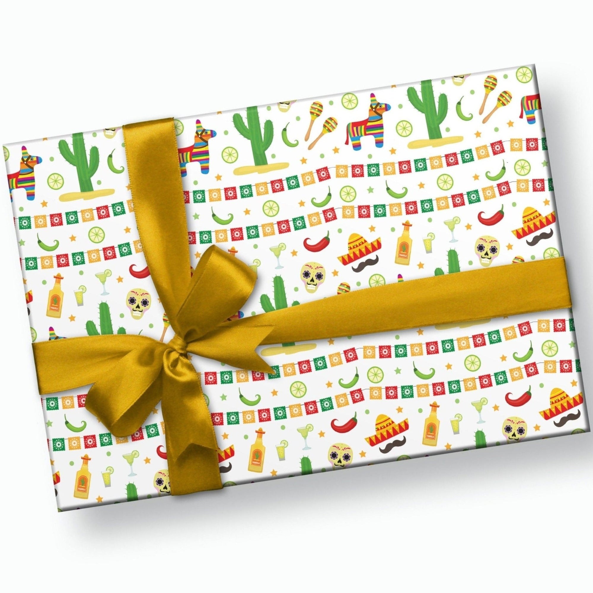 Fiesta Wrapping Paper - Stesha Party