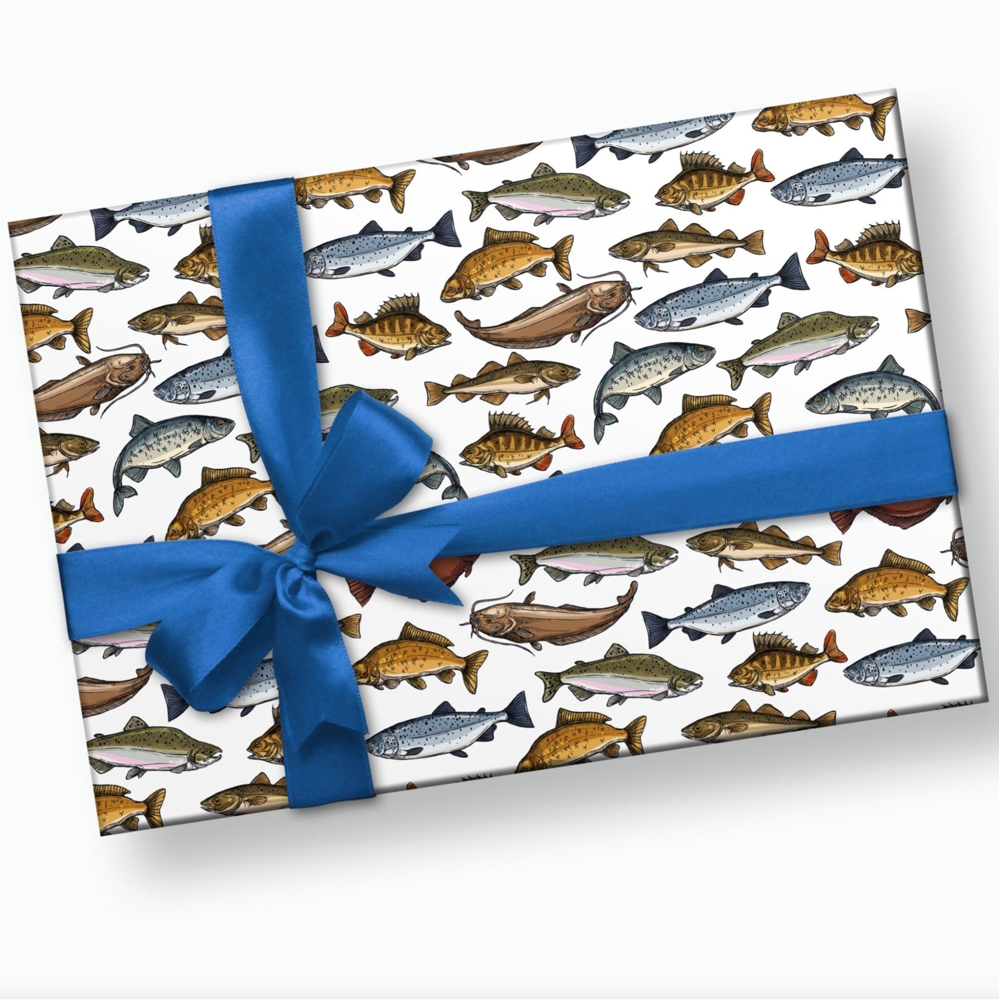 Fish Gift Wrap - Stesha Party