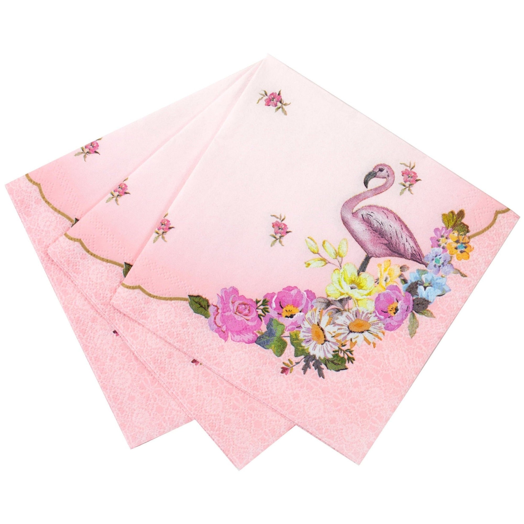 Flamingo Party Napkins - Stesha Party