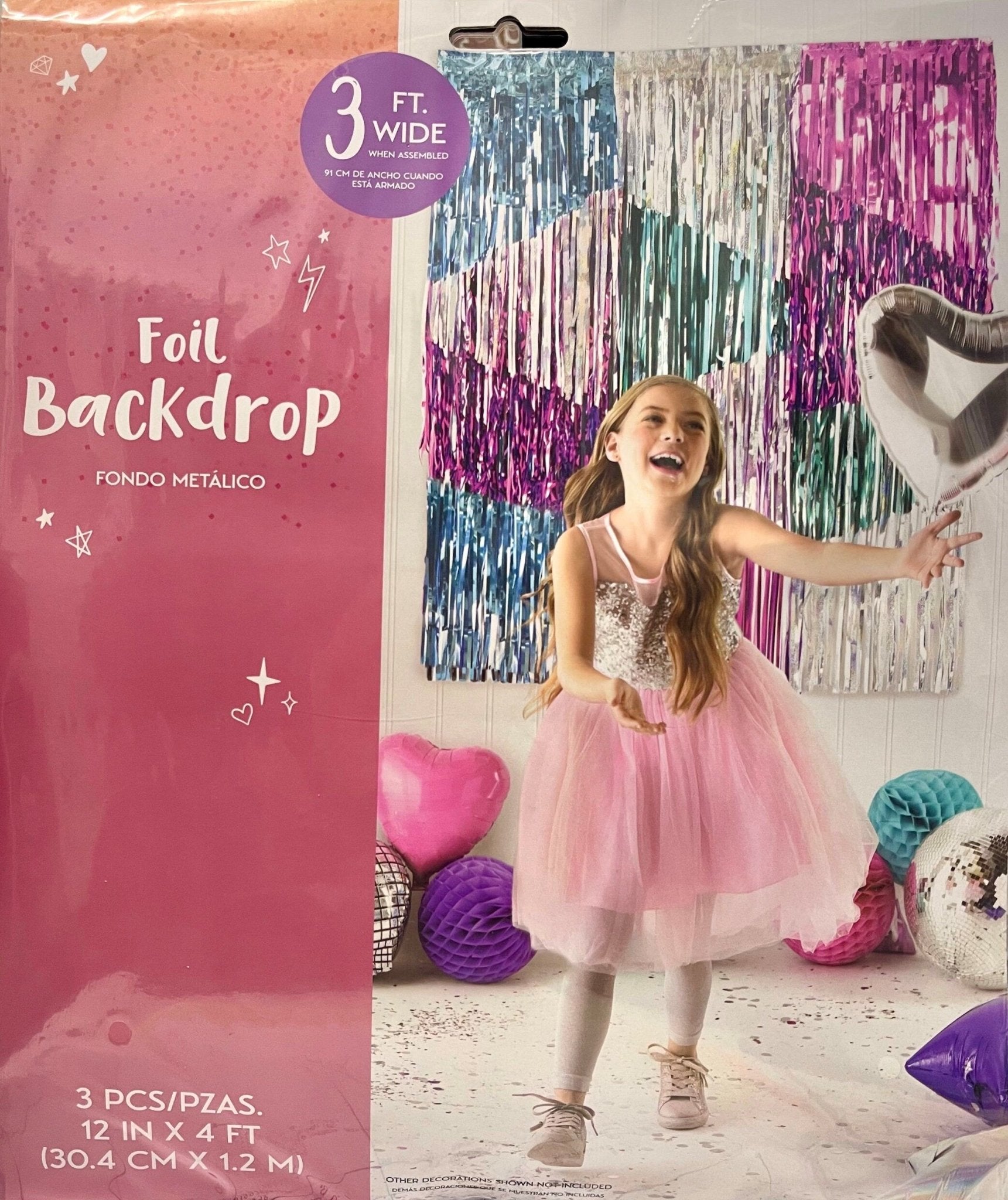 Foil Mermaid Photo Backdrop - Stesha Party