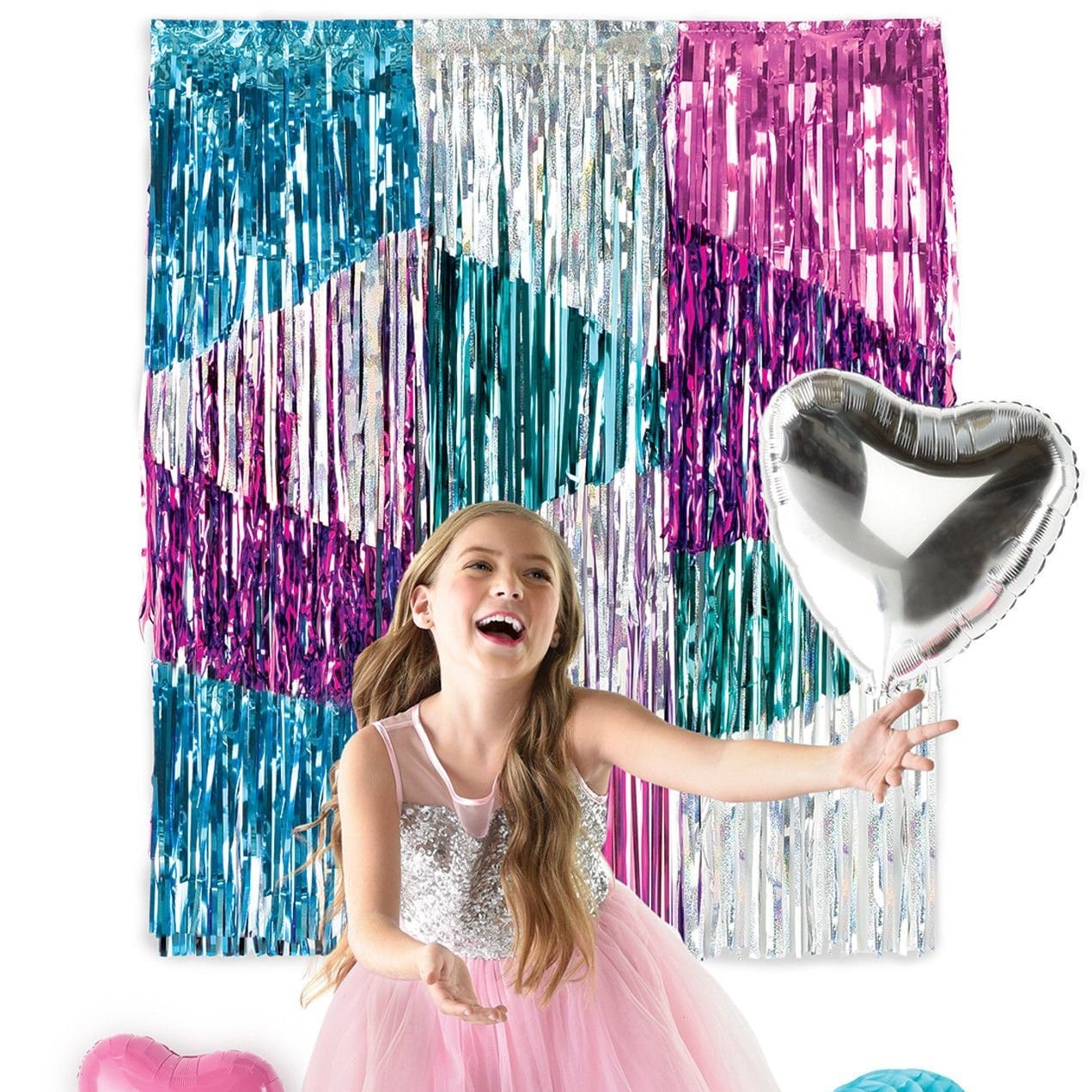 Foil Mermaid Photo Backdrop - Stesha Party