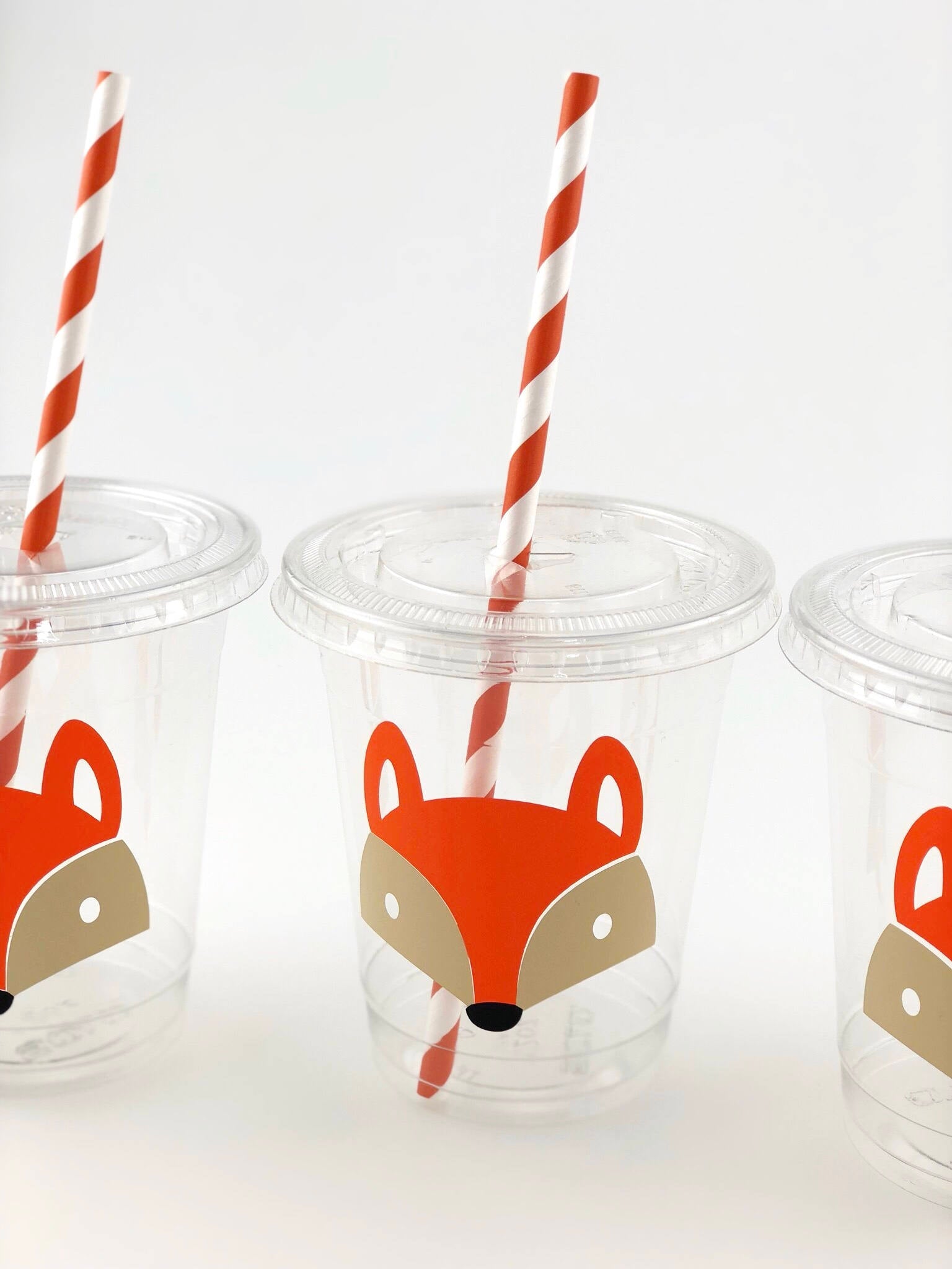 Fox Head Clear Cup Set - Stesha Party