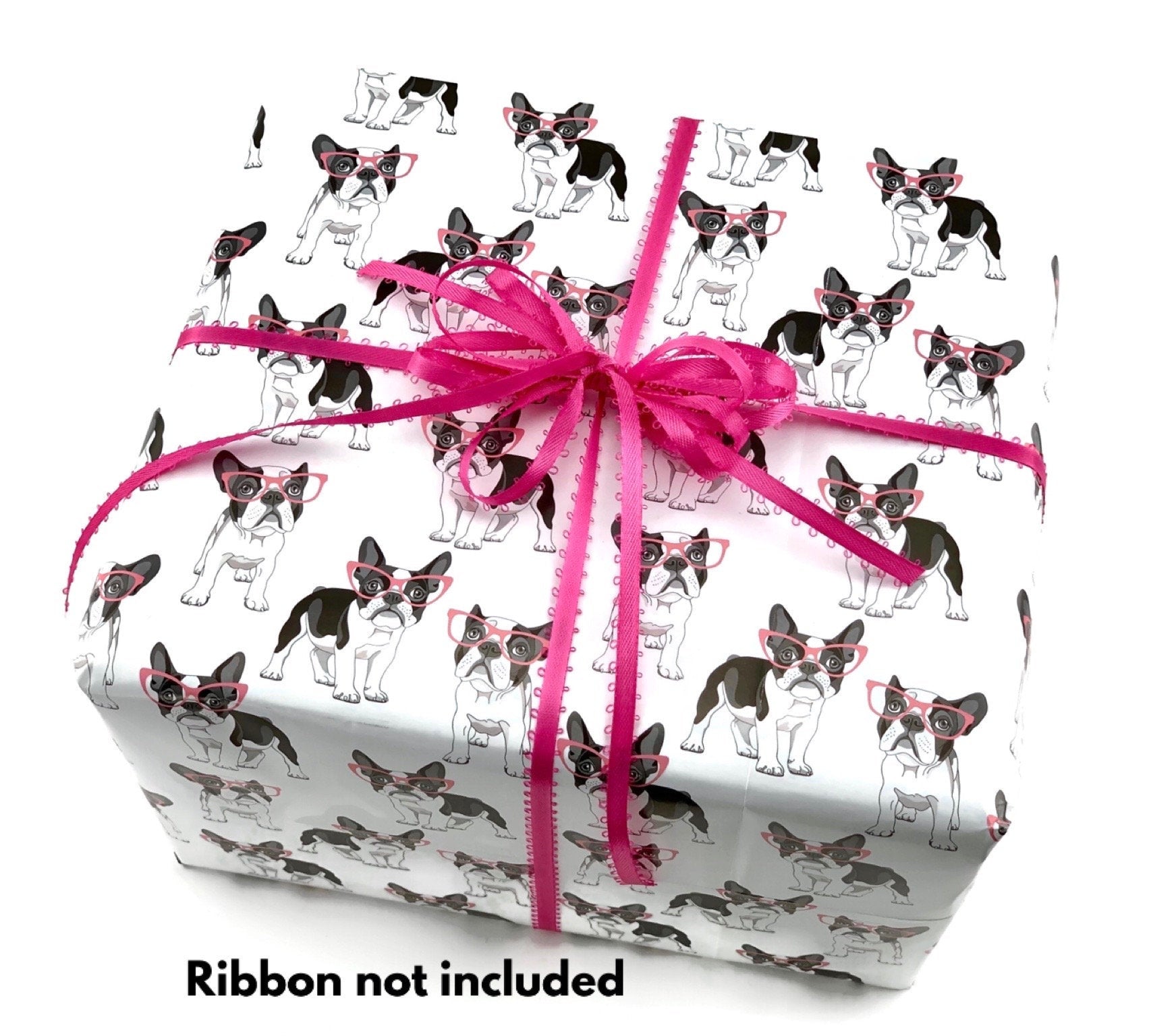 Frenchie Dog Wrapping Paper - Stesha Party