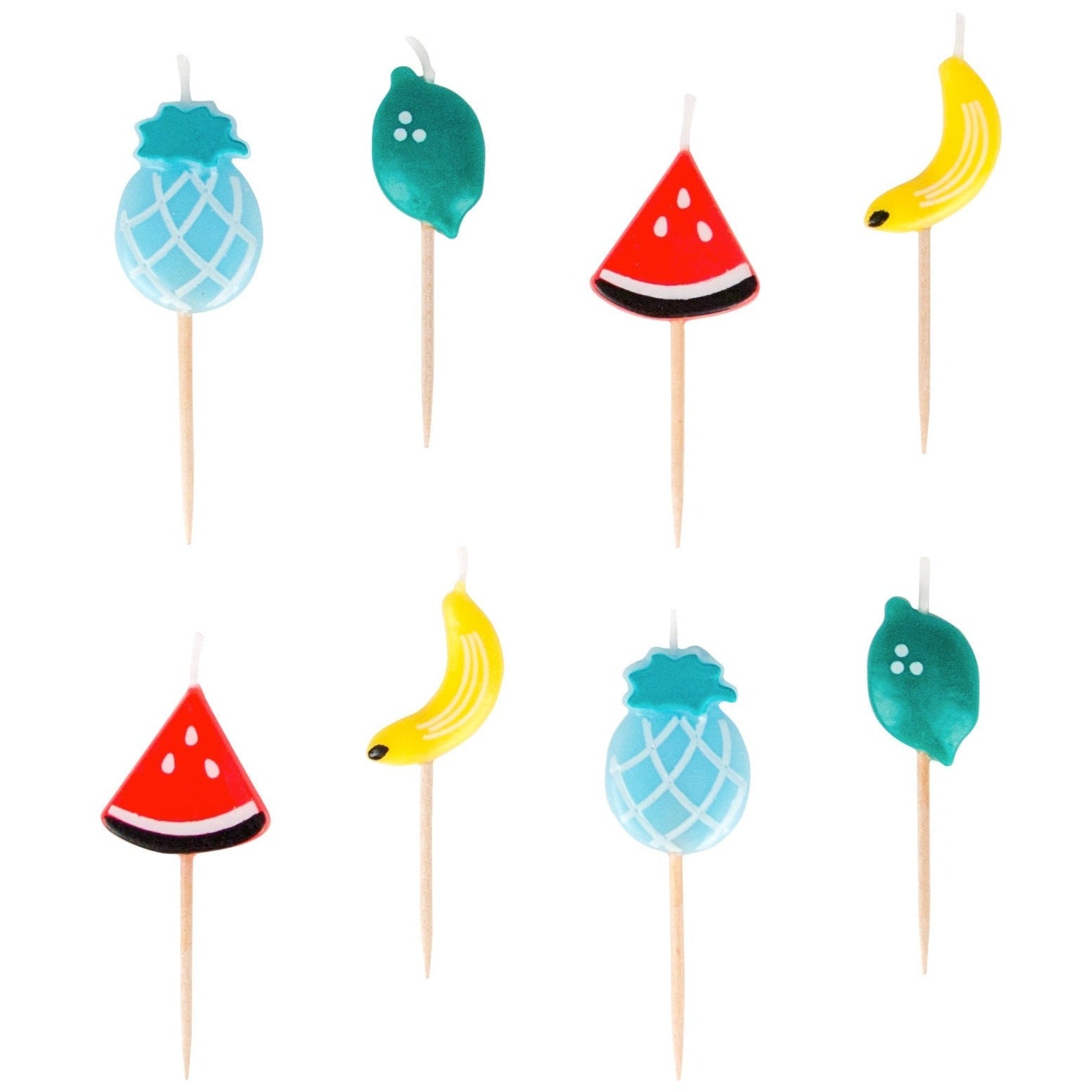 Fruit Shaped Party Candles - Stesha Party