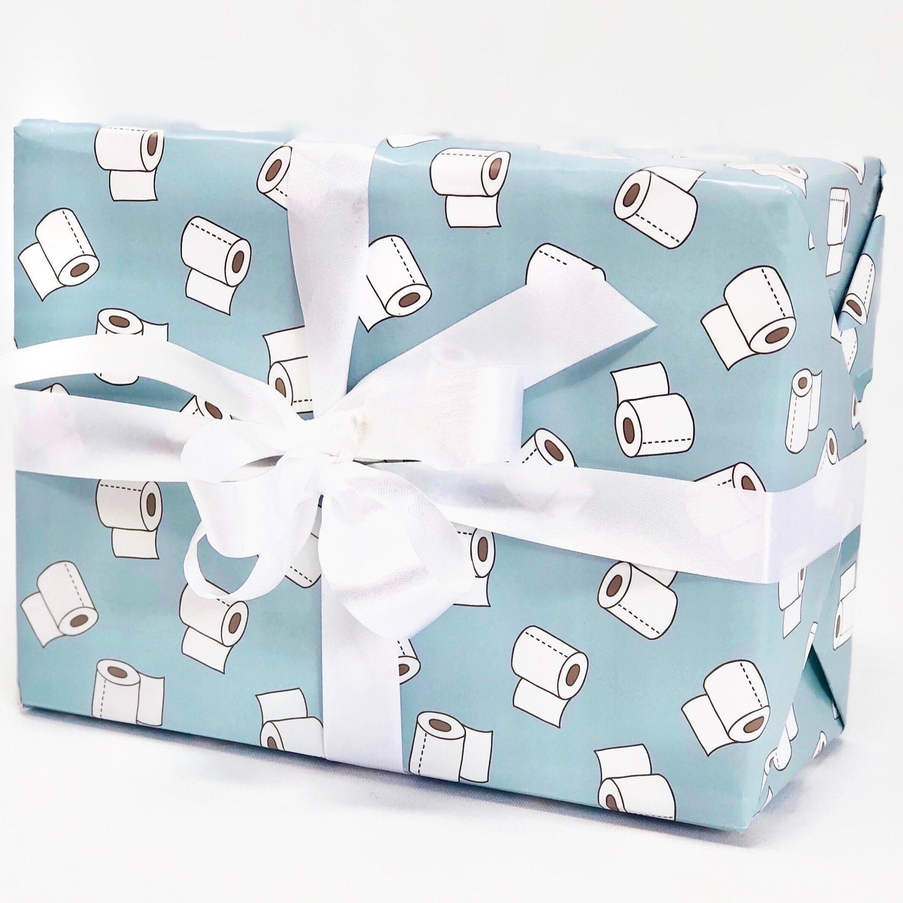 Funny Toilet Paper Wrapping Paper - Stesha Party