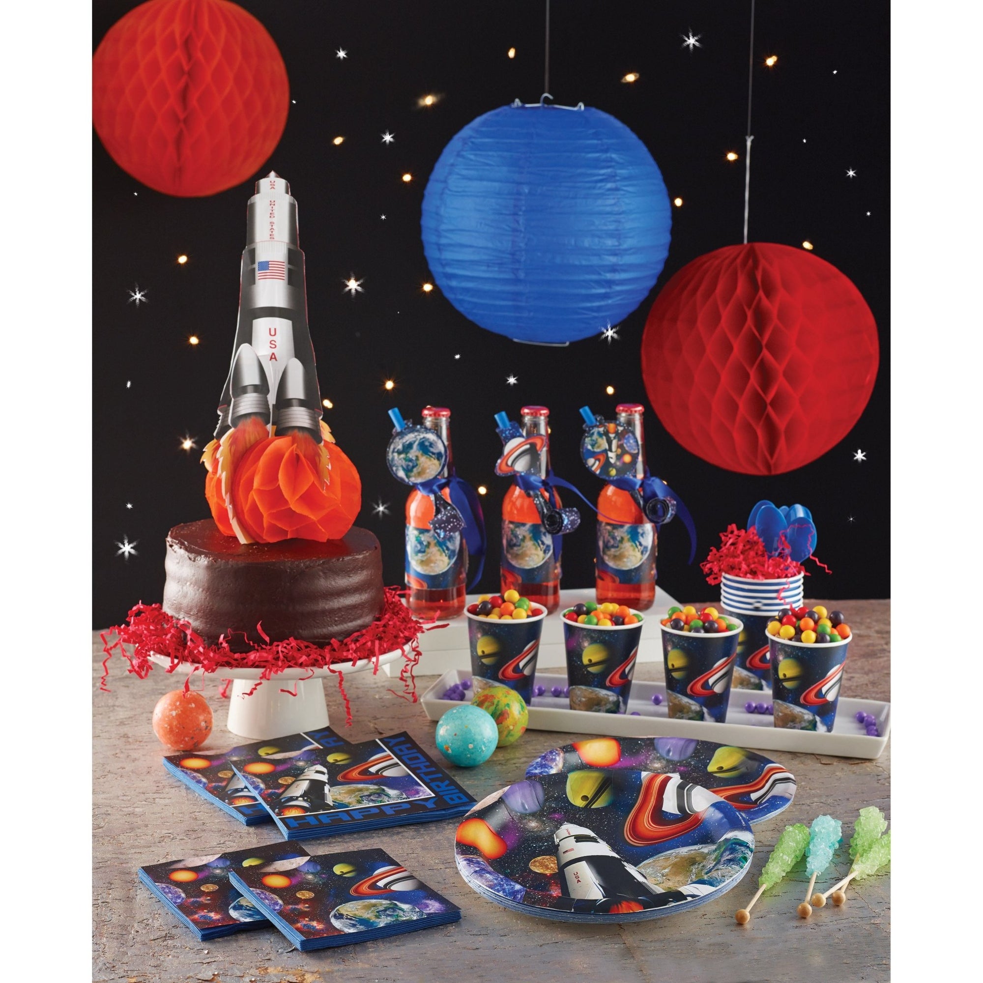 Galaxy Hanging Decorations - Stesha Party