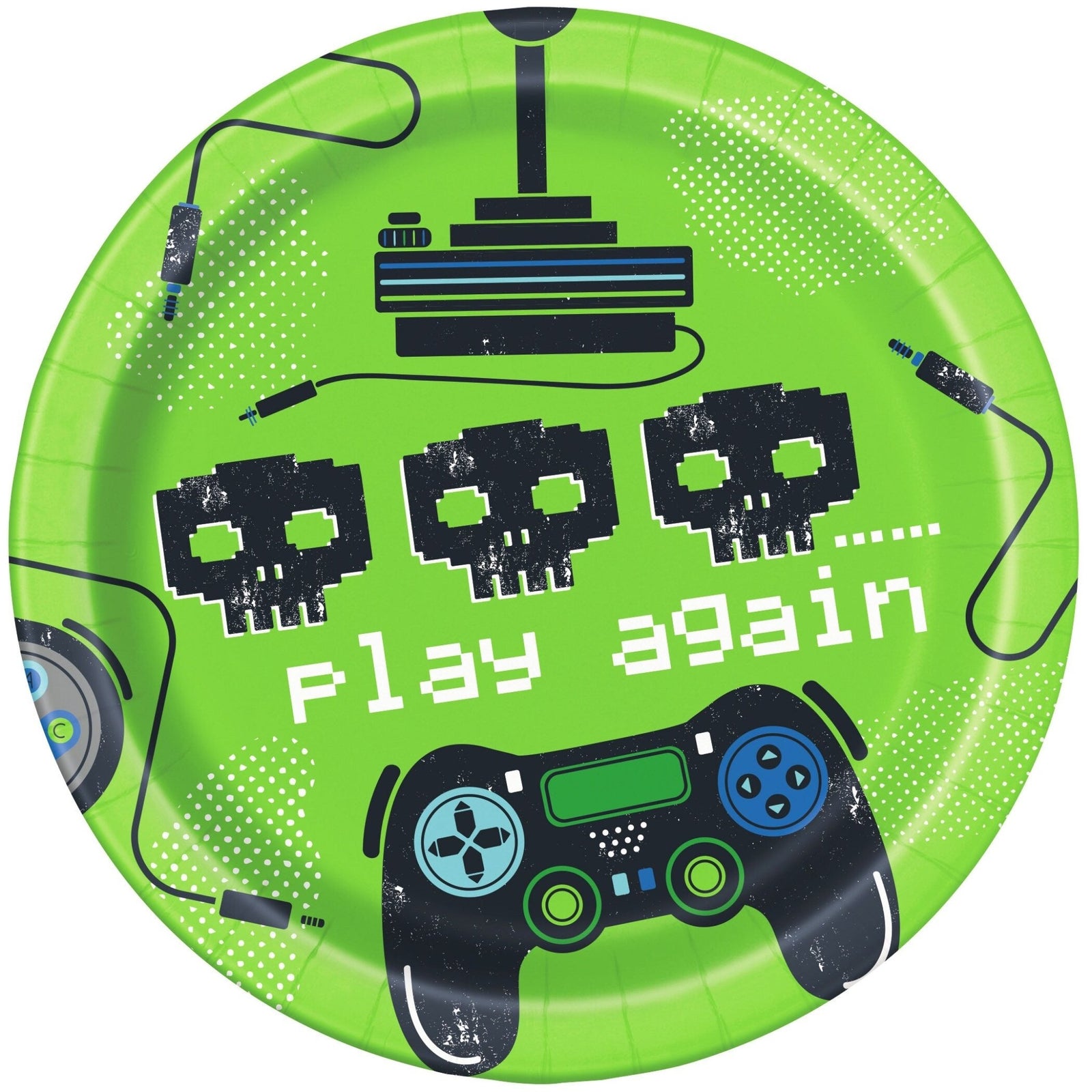 Gamer Party Plates - Stesha Party