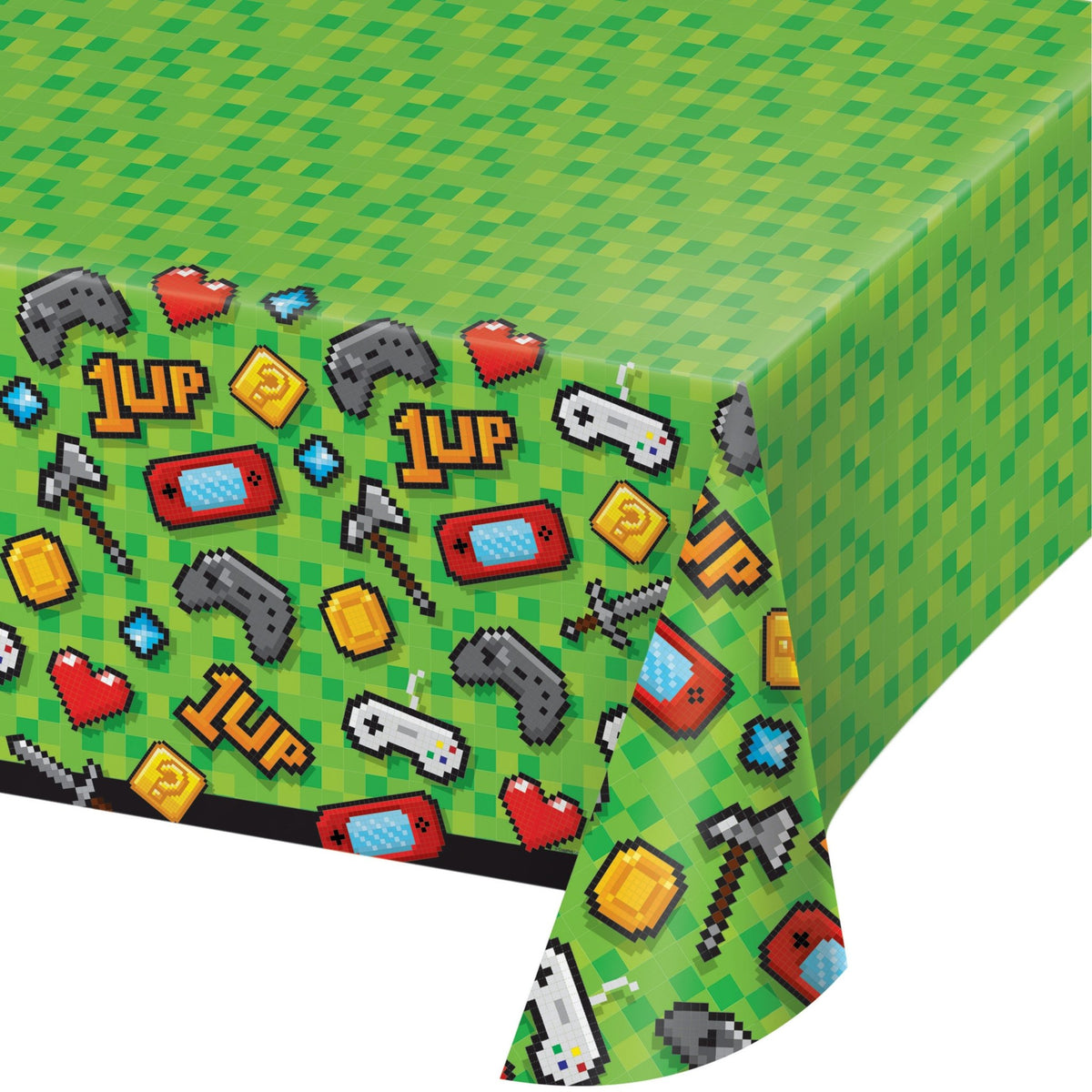 Gaming Party Tablecloth - Stesha Party