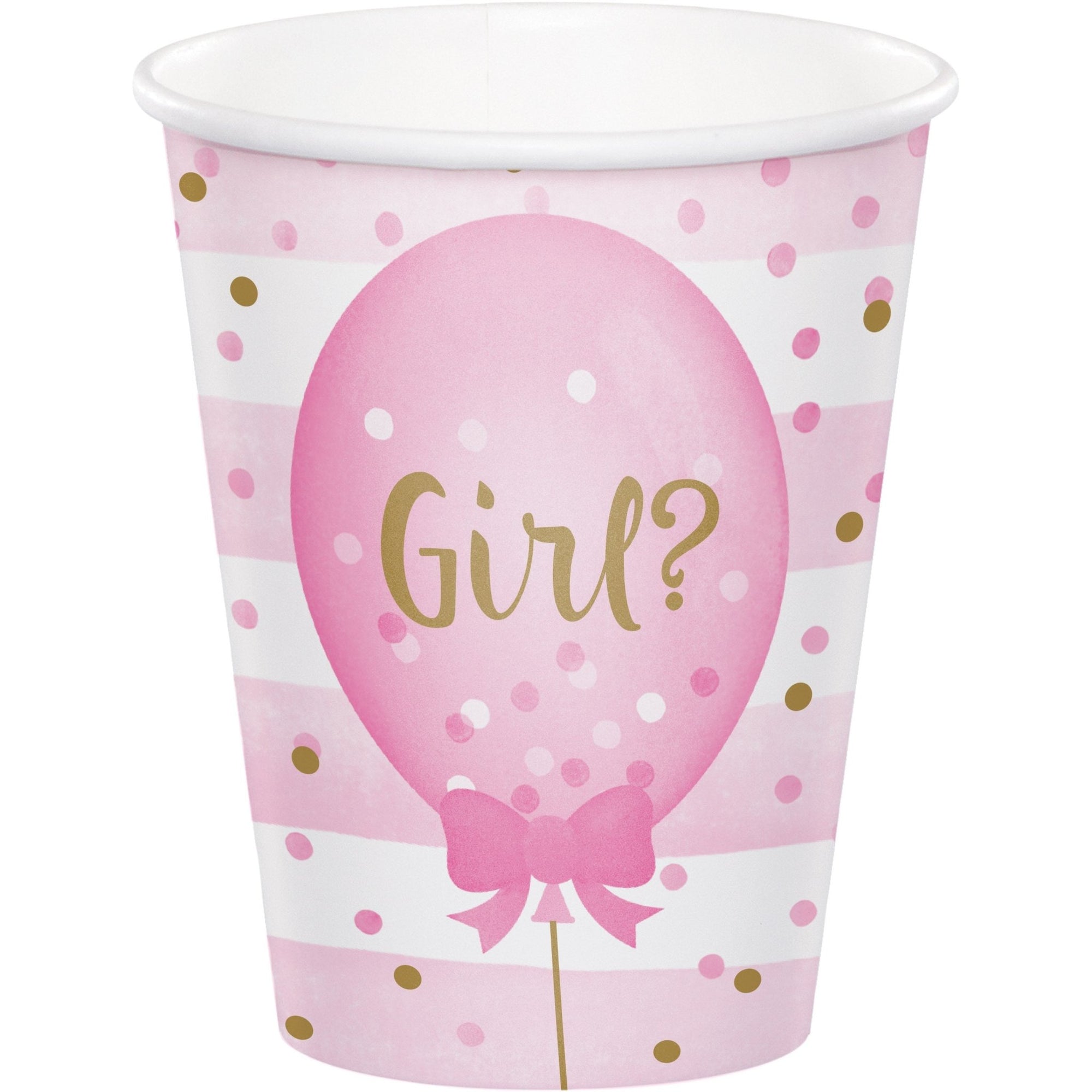 Gender Reveal Party Cups "Girl?" "Boy?" - Stesha Party