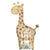 Giraffe Hello Baby Balloon - Stesha Party