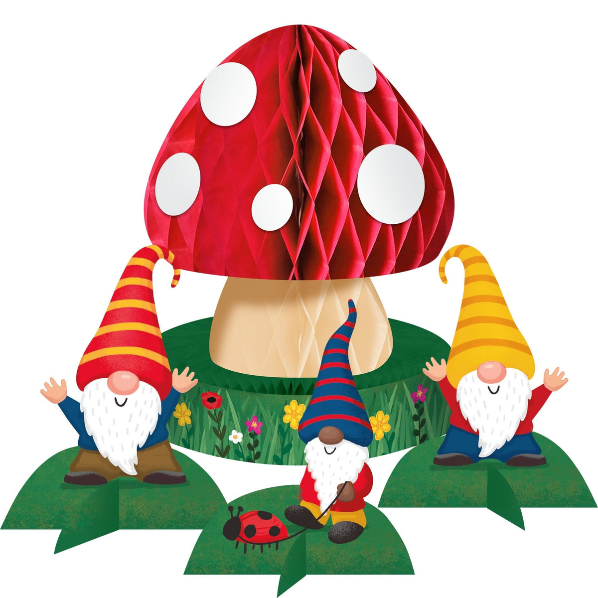 Gnome Party Centerpiece Kit - Stesha Party