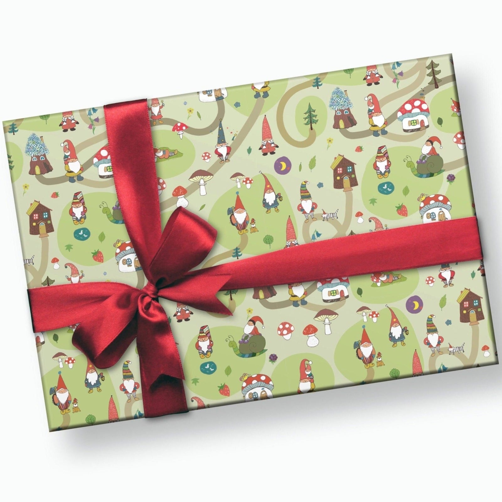 Gnome Wrapping Paper - Stesha Party