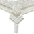 Gold and White Elegant Tablecloth - Stesha Party