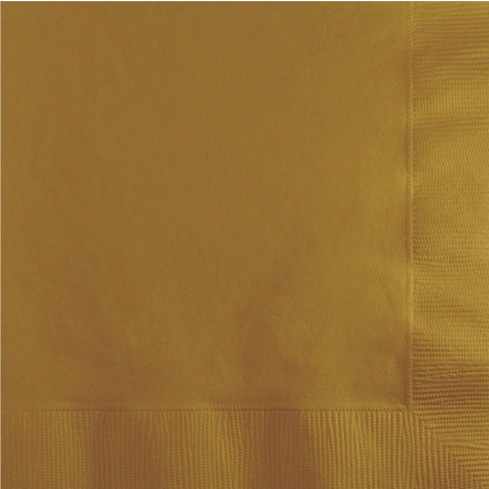 Gold Party Napkins - Stesha Party