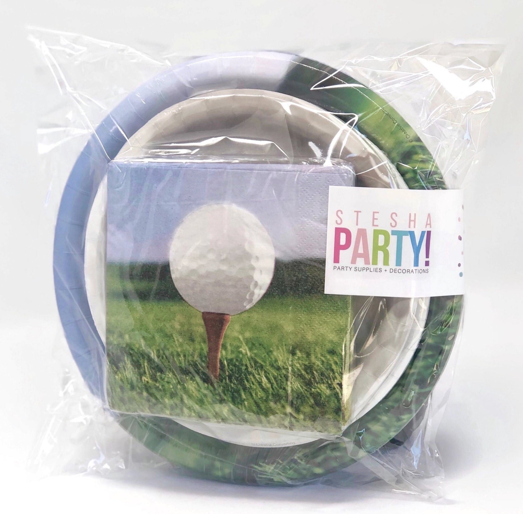 Golf Themed Party Pack 16 Guests - Stesha Party