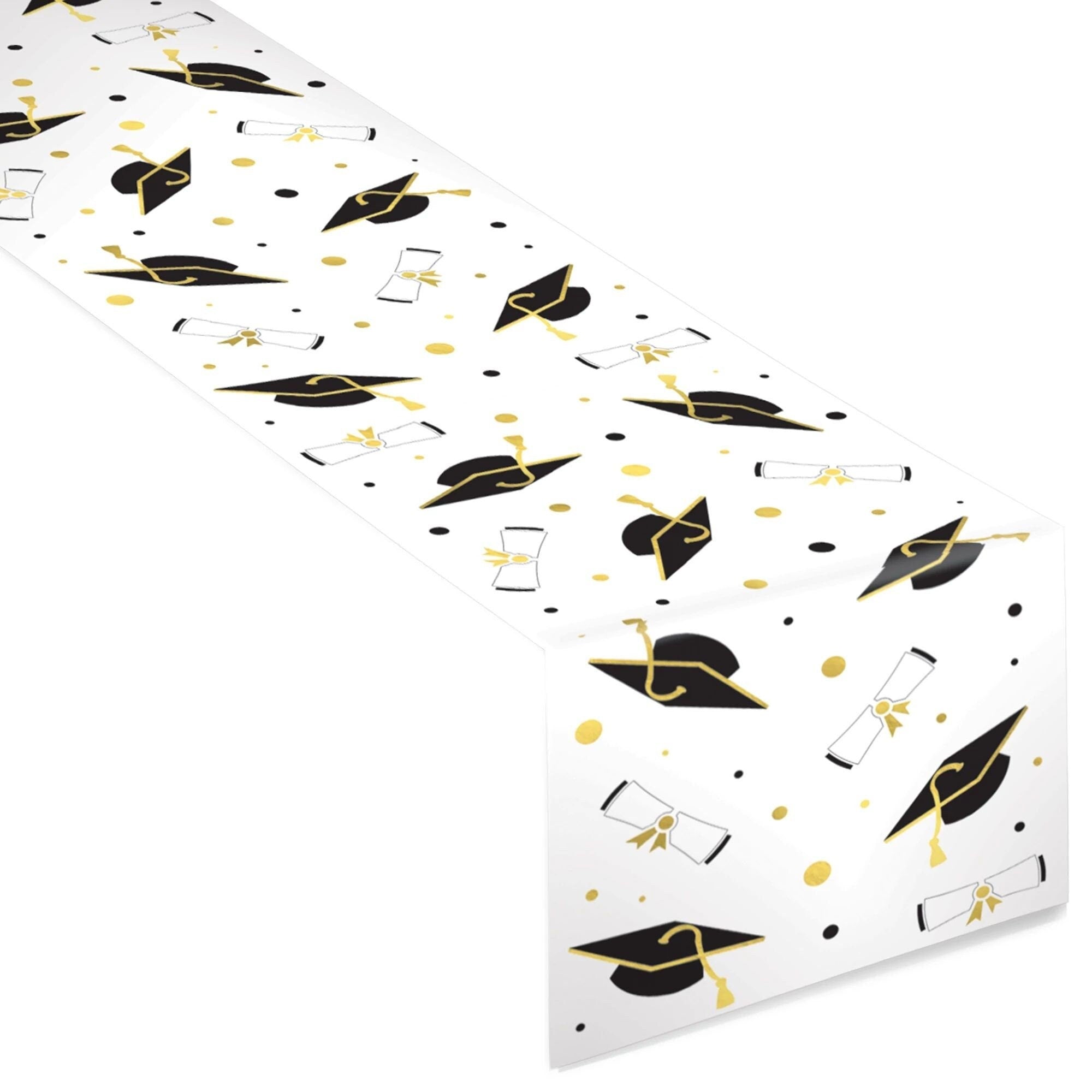 Graduation Paper Table Runner - Stesha Party