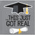 Graduation "This Just Got Real" Drink Napkins - Stesha Party