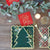 Green & Gold Christmas Tree Shaped Plates 8ct - Stesha Party