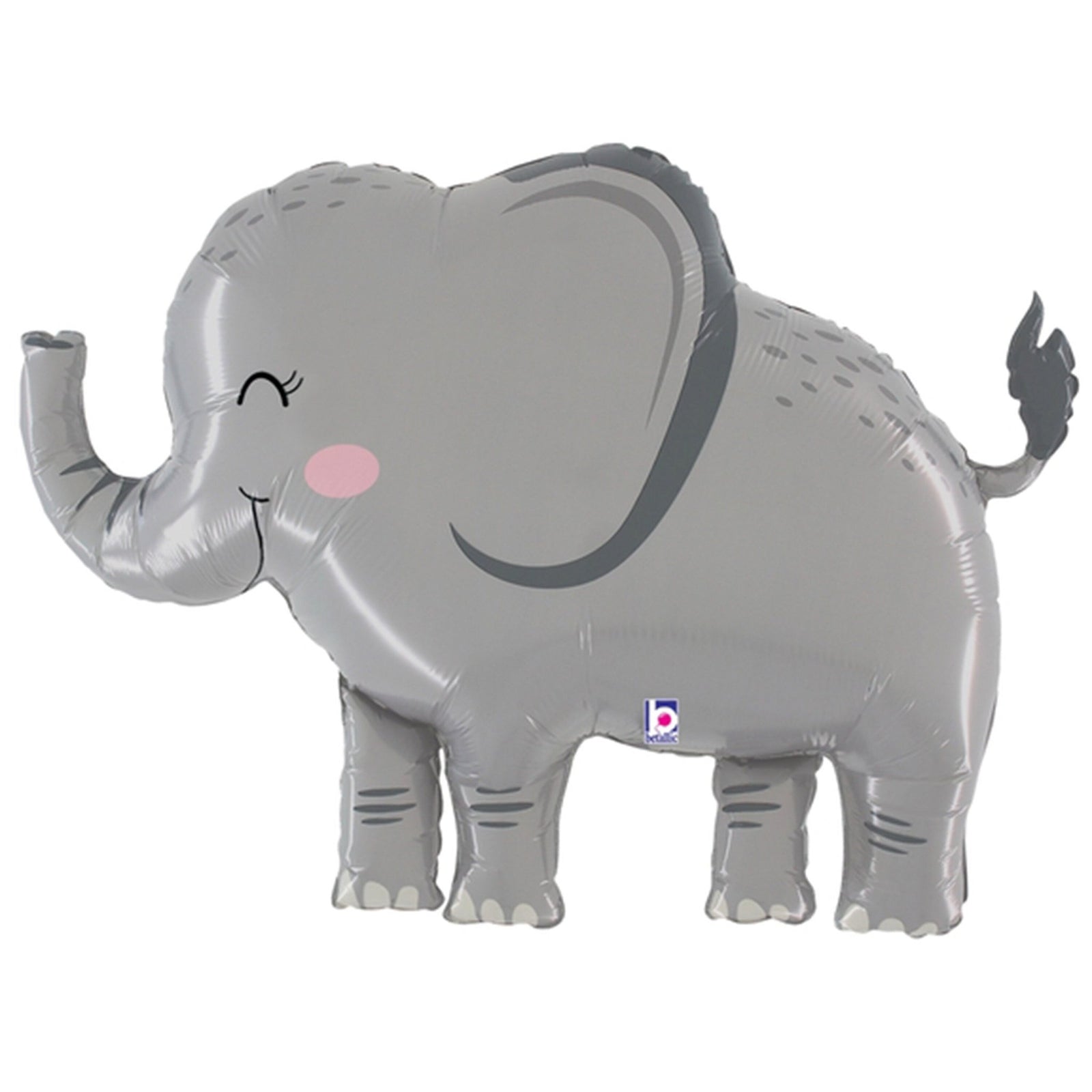 Grey Elephant Party Balloon - Stesha Party