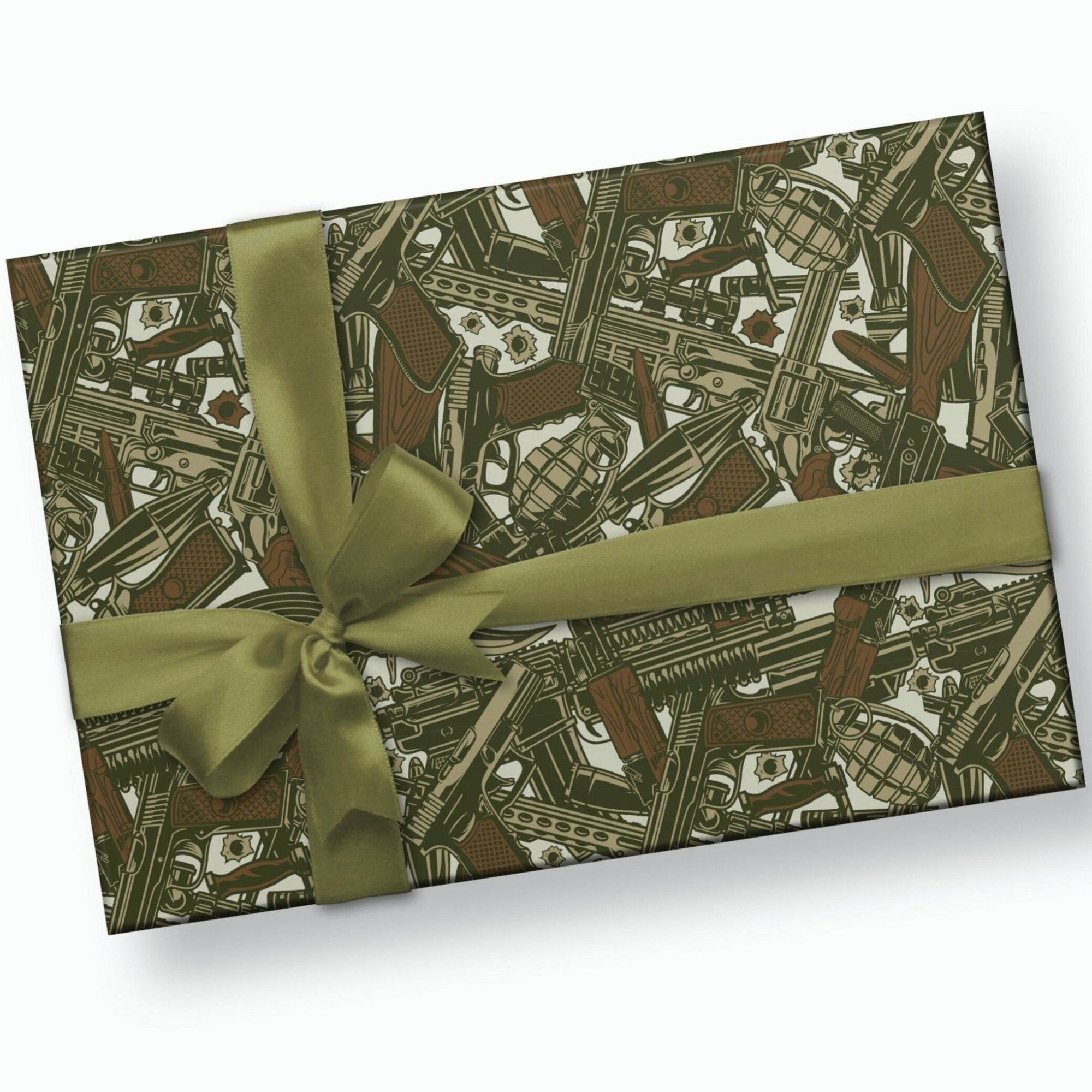 Gun Wrapping Paper - Stesha Party