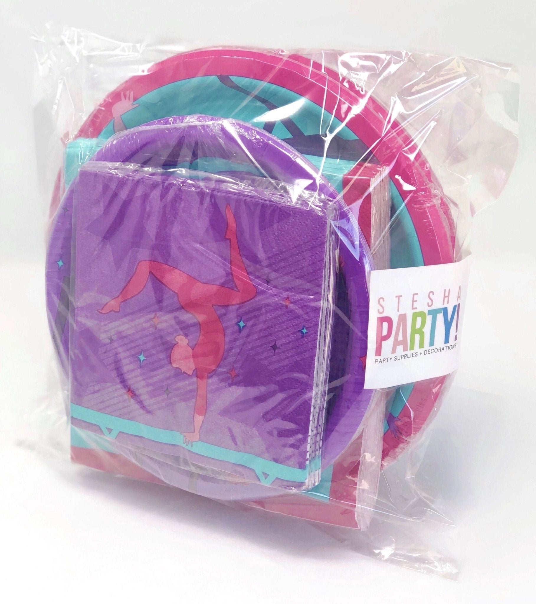 Gymnastics Party Pack Set - Stesha Party