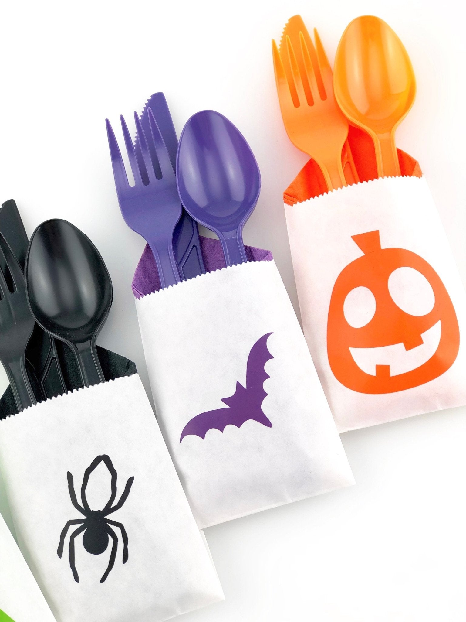 Halloween Party Cutlery Bags - Stesha Party