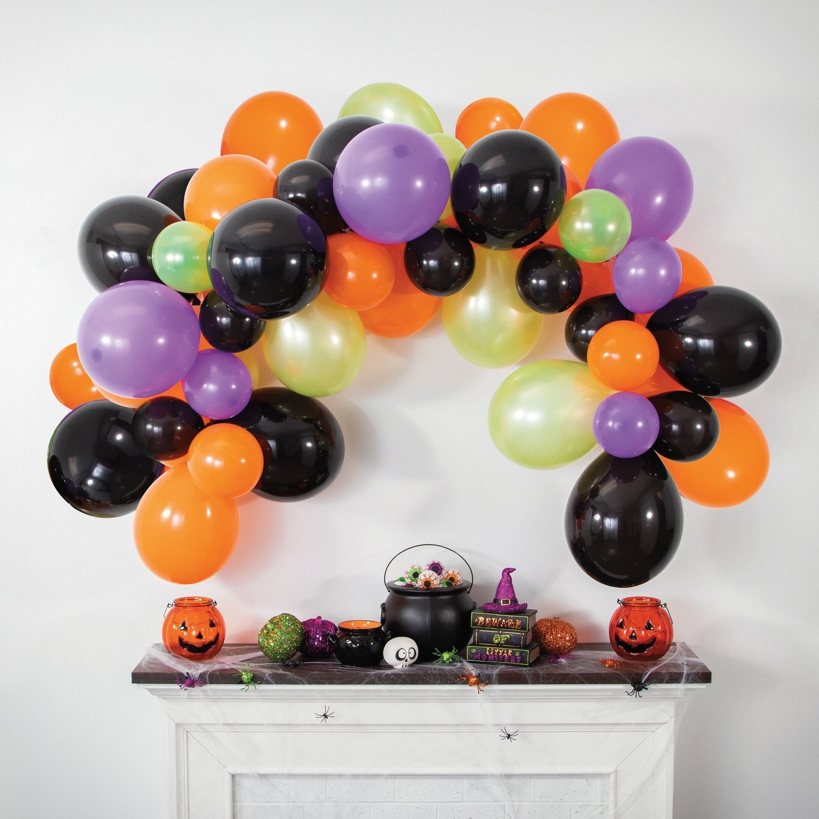 Halloween Party Latex Balloon Garland - Stesha Party