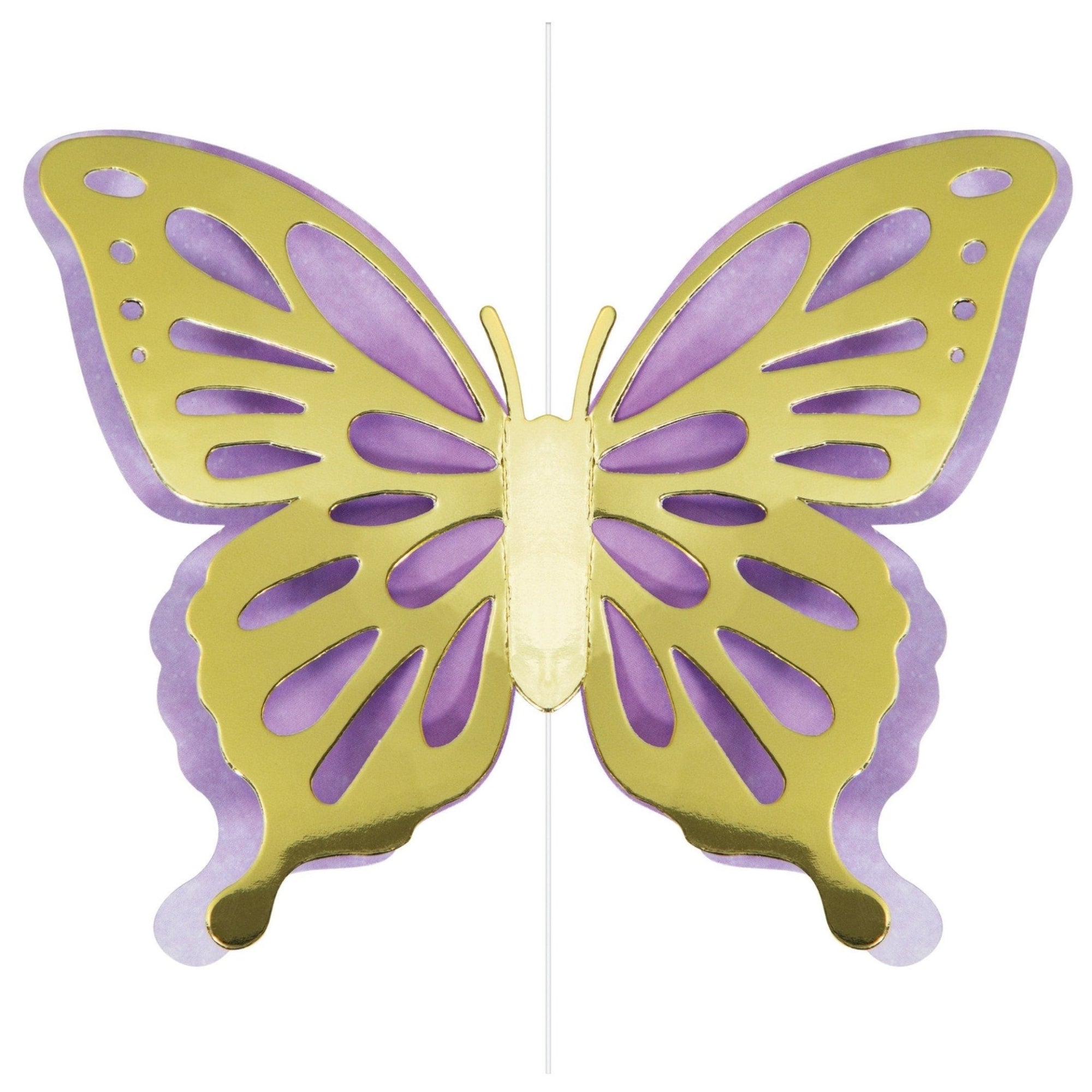 Hanging Butterfly Party Decorations - Stesha Party