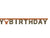 "Happy Birthday" Hunting Banner - Stesha Party