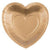 Heart Shaped Gold Cake Plates - Stesha Party