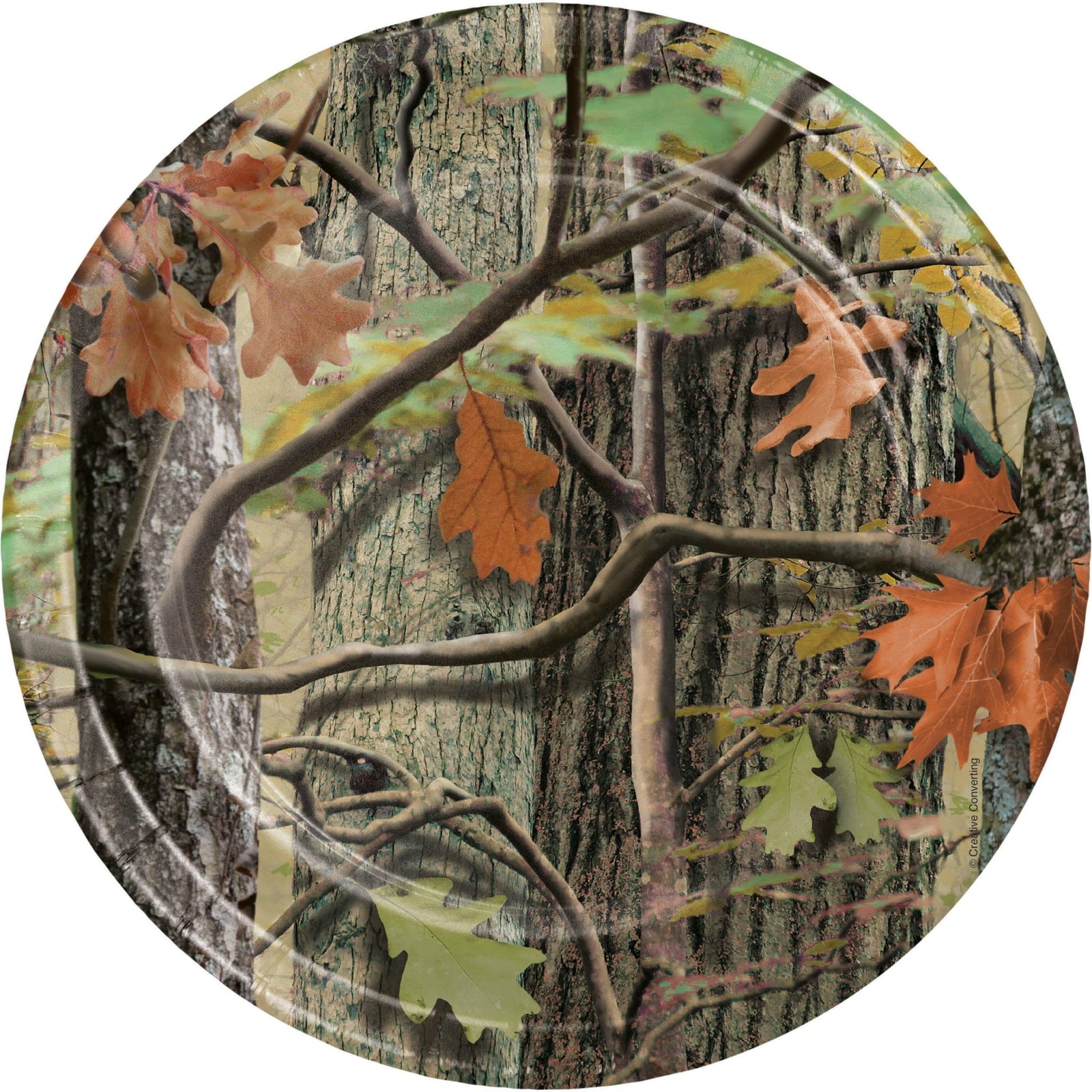 Hunting Themed Party Camo Plates - Stesha Party