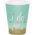 I Do Mint & Gold Bridal Cups - Stesha Party