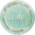 I Do Mint & Gold Bridal Plates - Stesha Party