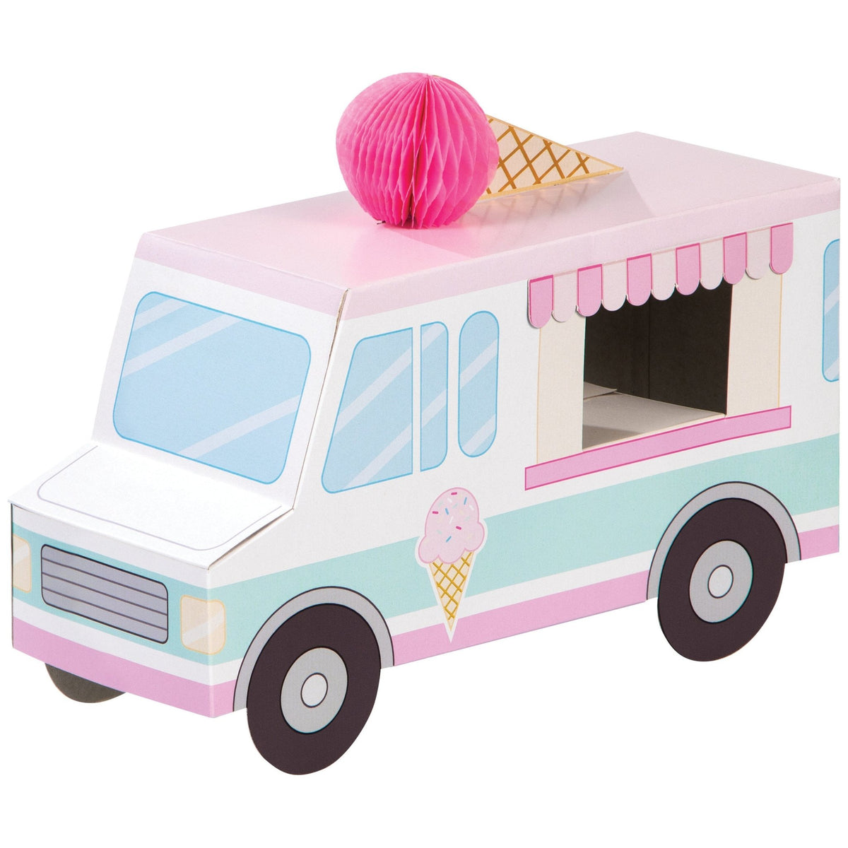 Ice Cream Truck Party Centerpiece - Stesha Party