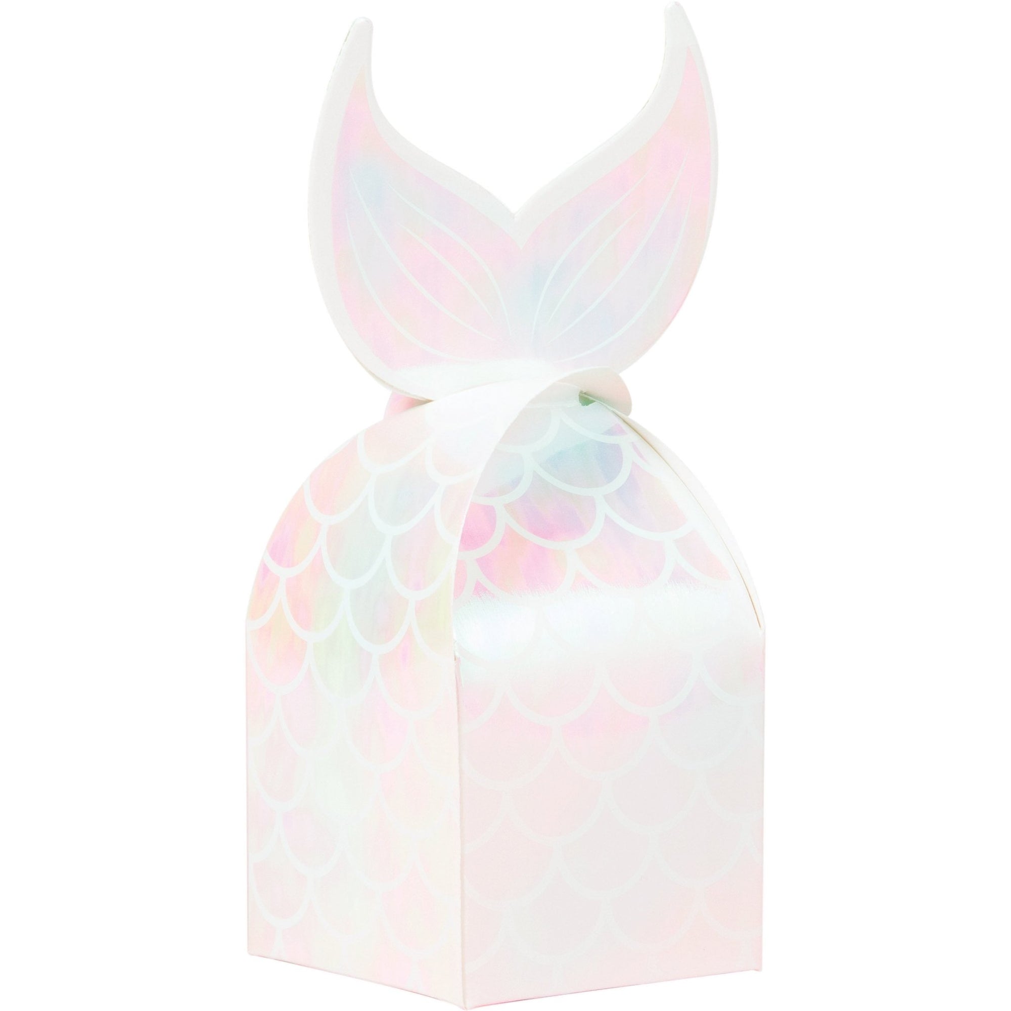 Iridescent Mermaid Tail Favor Boxes - Stesha Party