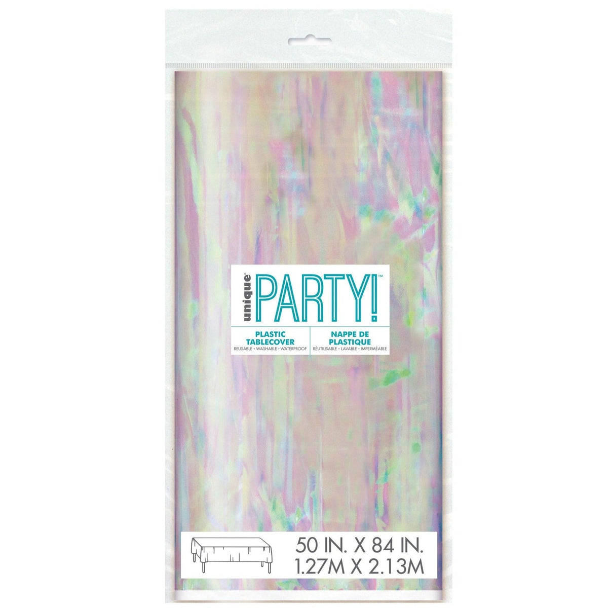 Iridescent Party Tablecloth - Stesha Party