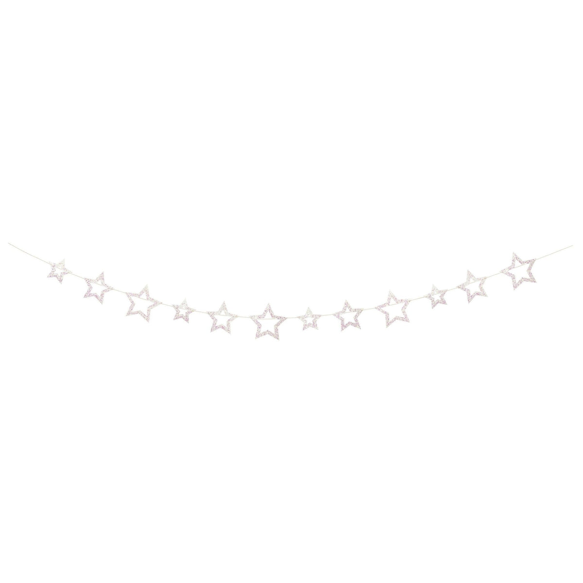 Iridescent Star Party Banner - Stesha Party