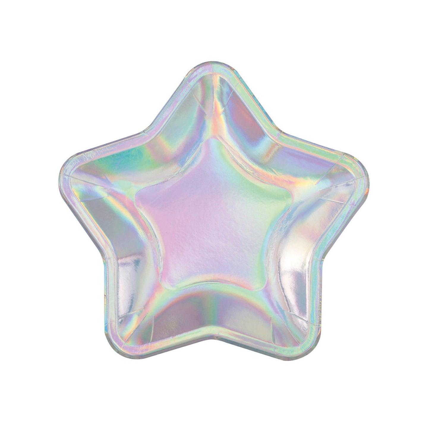 Iridescent Star Plates - Stesha Party