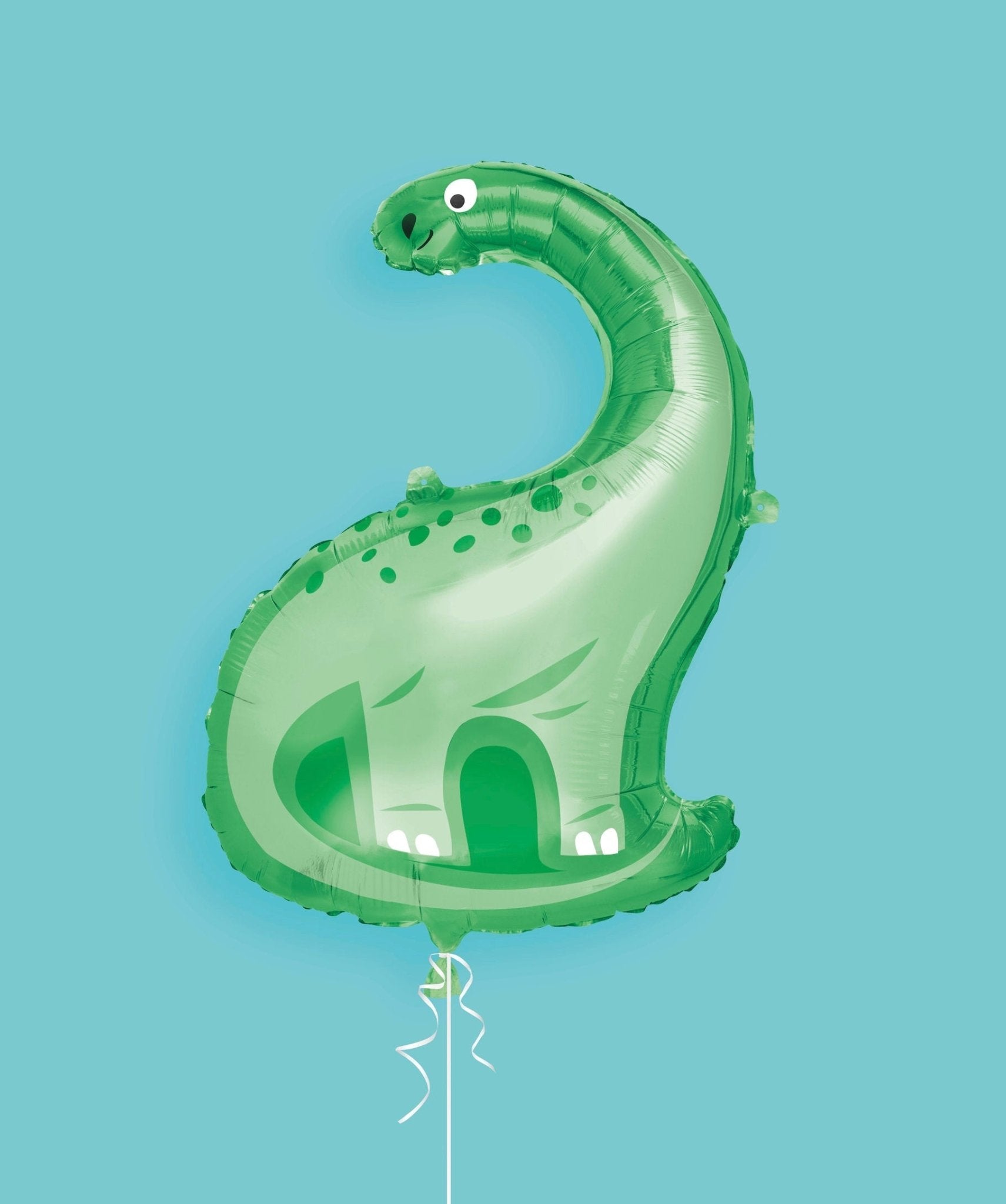 Jumbo Green Brachiosaurus Dinosaur Balloon - Stesha Party