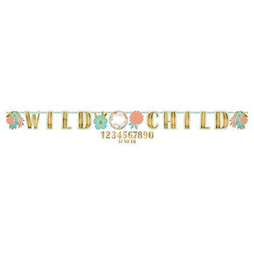 Jumbo &quot;Wild Child&quot; Banner Kit - Stesha Party