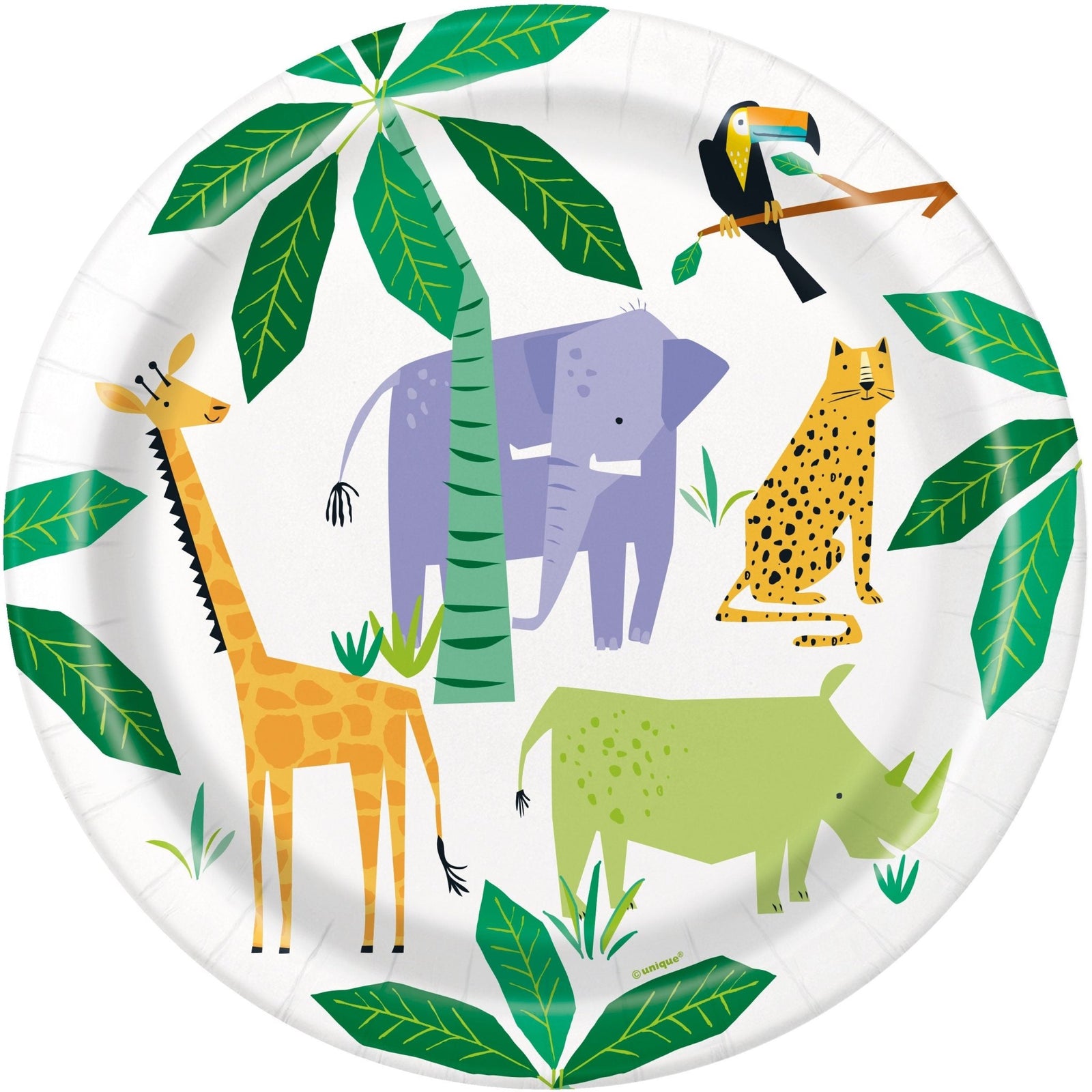 Jungle Safari Plates - Stesha Party