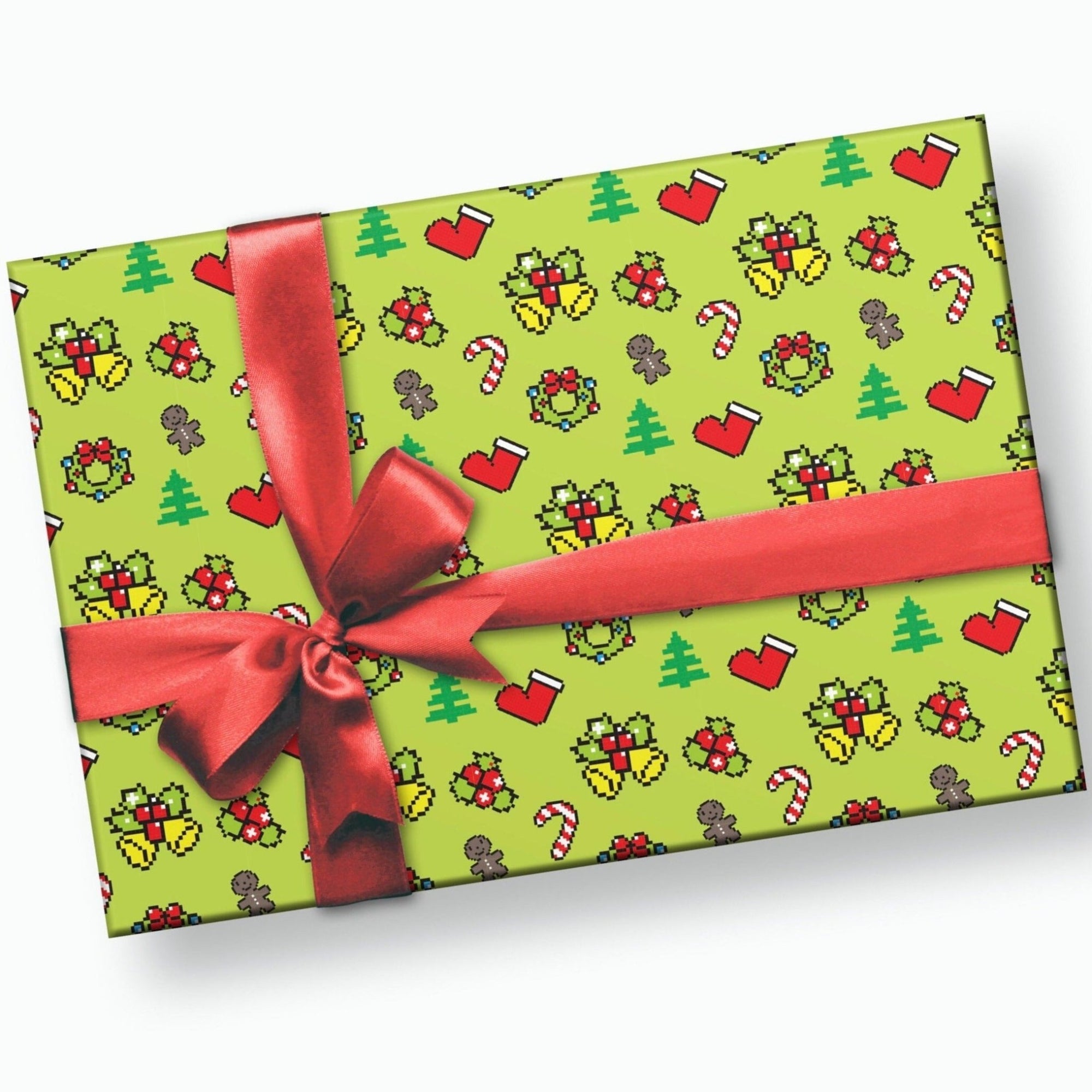 Kids Christmas Wrapping Paper - Stesha Party