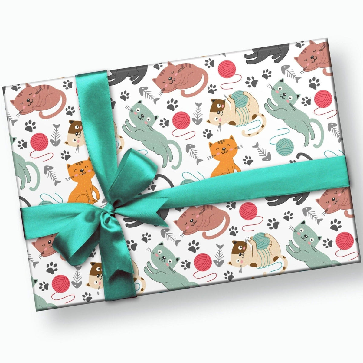 Kitten Wrapping Paper - Stesha Party