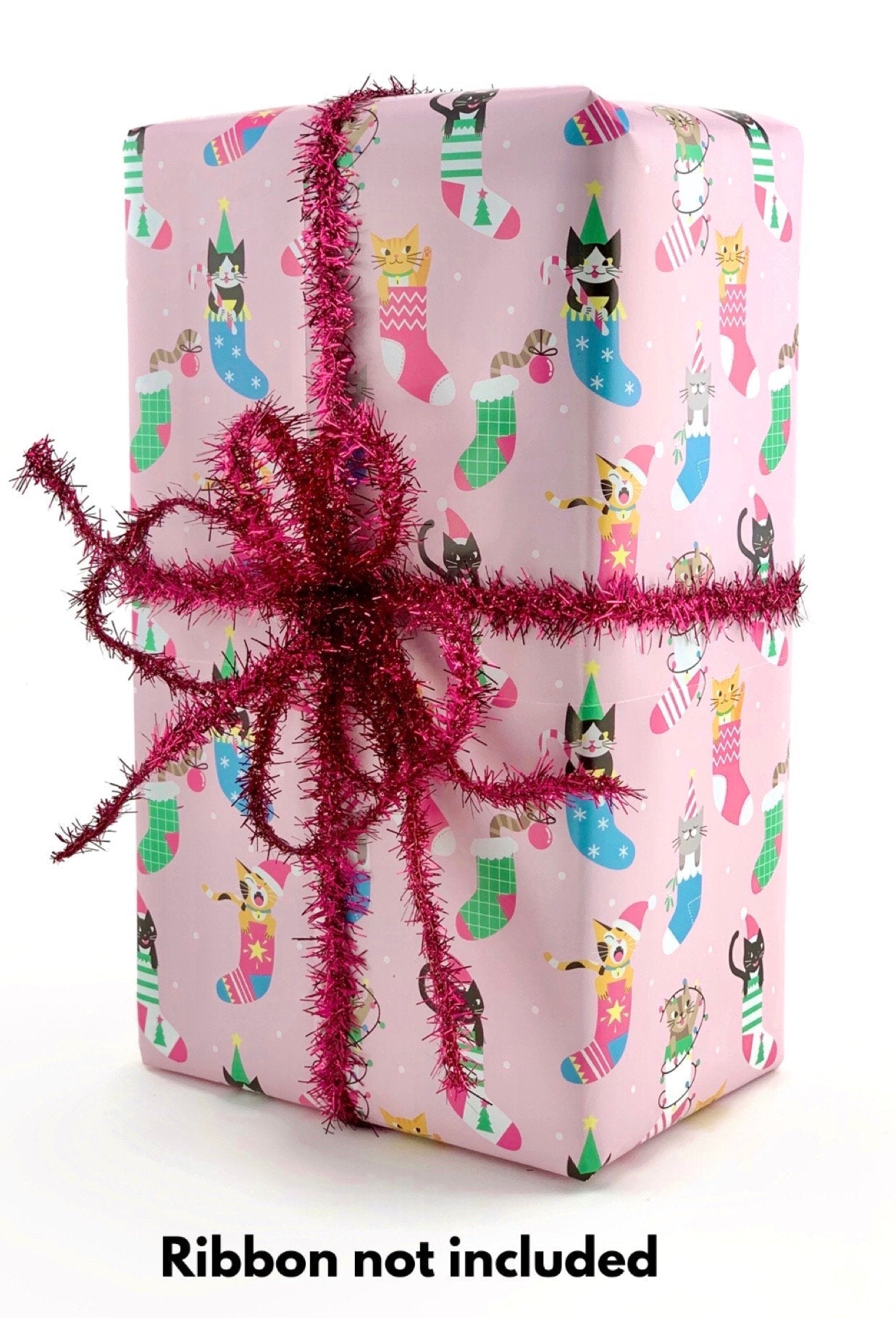 Kitty Wrapping Paper - Stesha Party