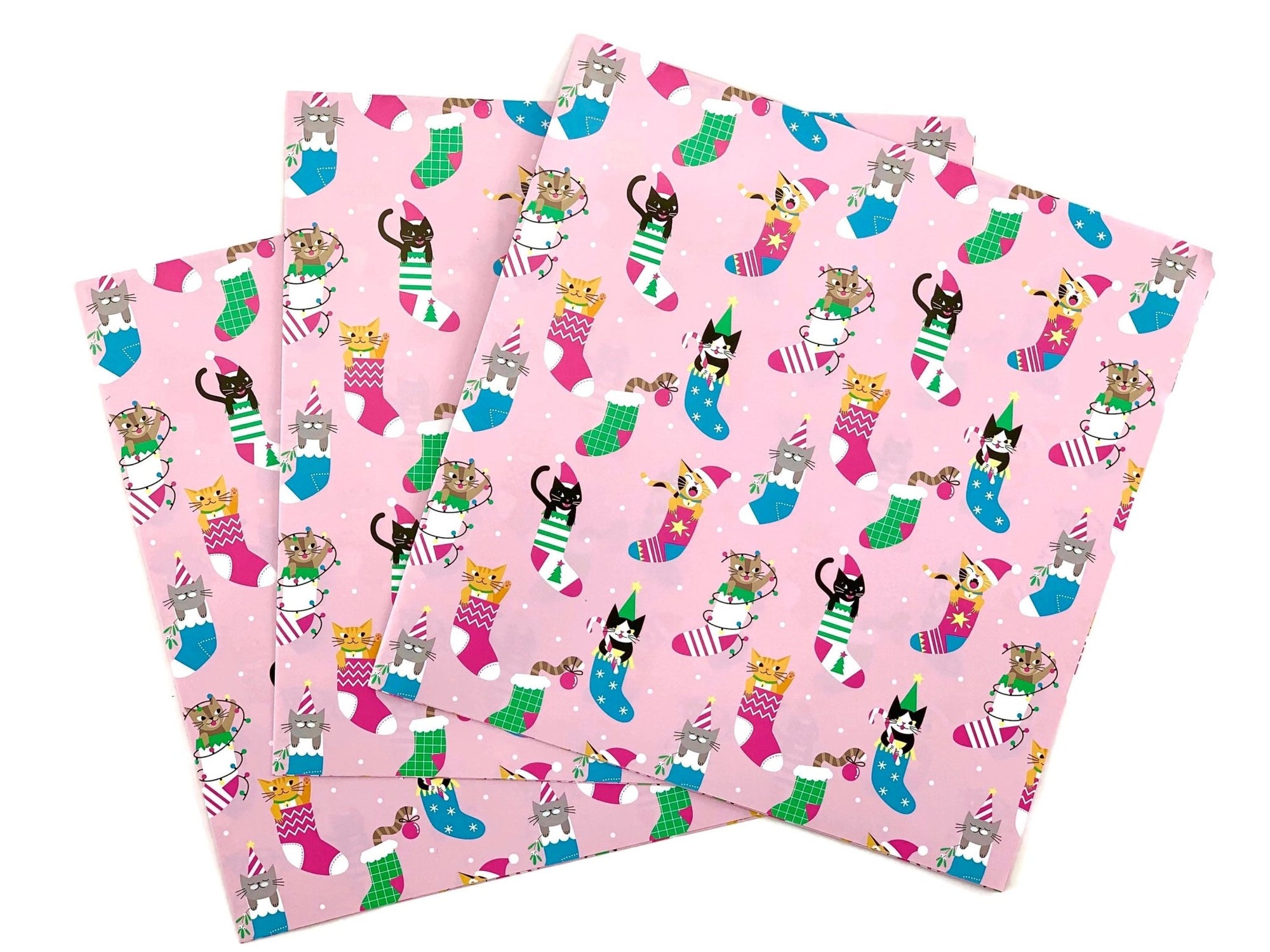 Kitty Wrapping Paper - Stesha Party