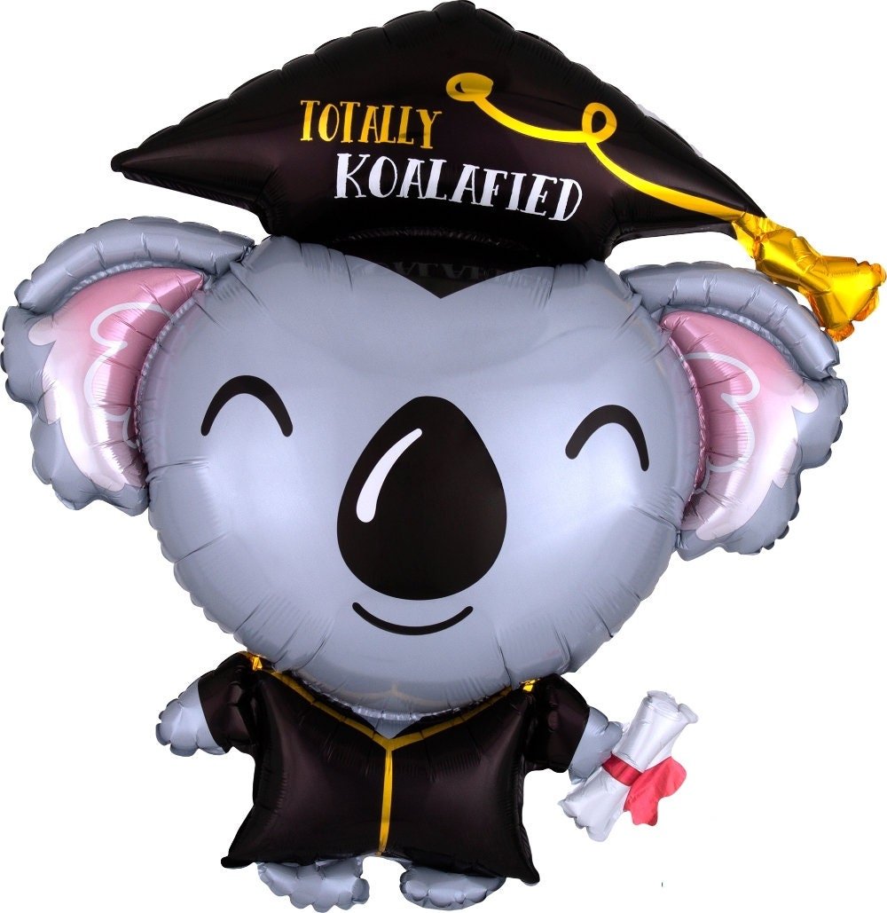 Koala Graduation Party Balloon - Stesha Party