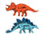 Large Dinosaur Party Stickers - Stesha Party