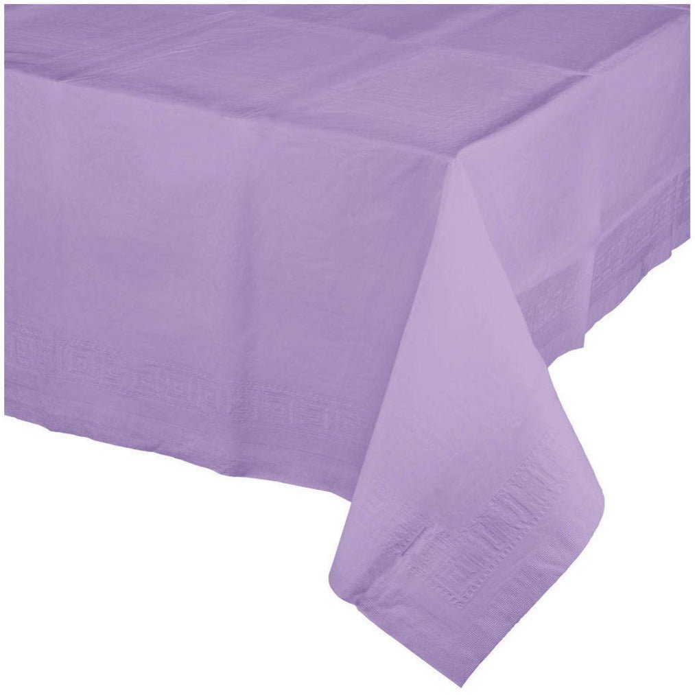 Lavender Party Tablecloth - Stesha Party